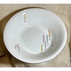 WINTERLING Bavaria WHEAT feathers MCM mid century modern 10 inch serving bowl